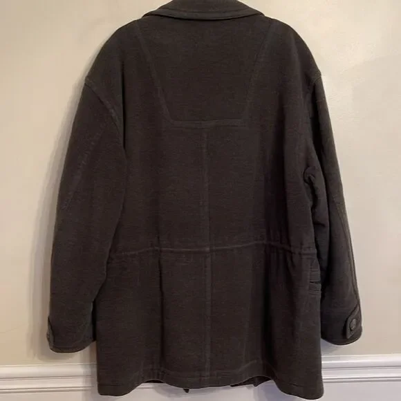 Men's Vintage Hugo Boss Wool Coat